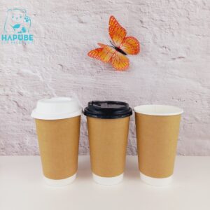 Cốc Giấy Kraft Tường Đôi