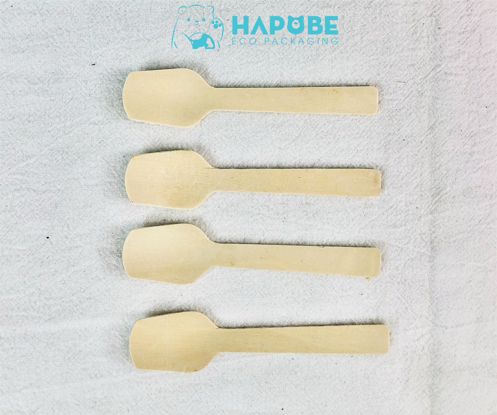 Thìa Gỗ Sữa Chua Phẳng - Ảnh 3