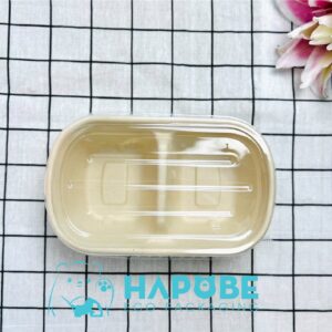 Alternative view of Hộp Bã Mía Oval 2 Ngăn 700ml