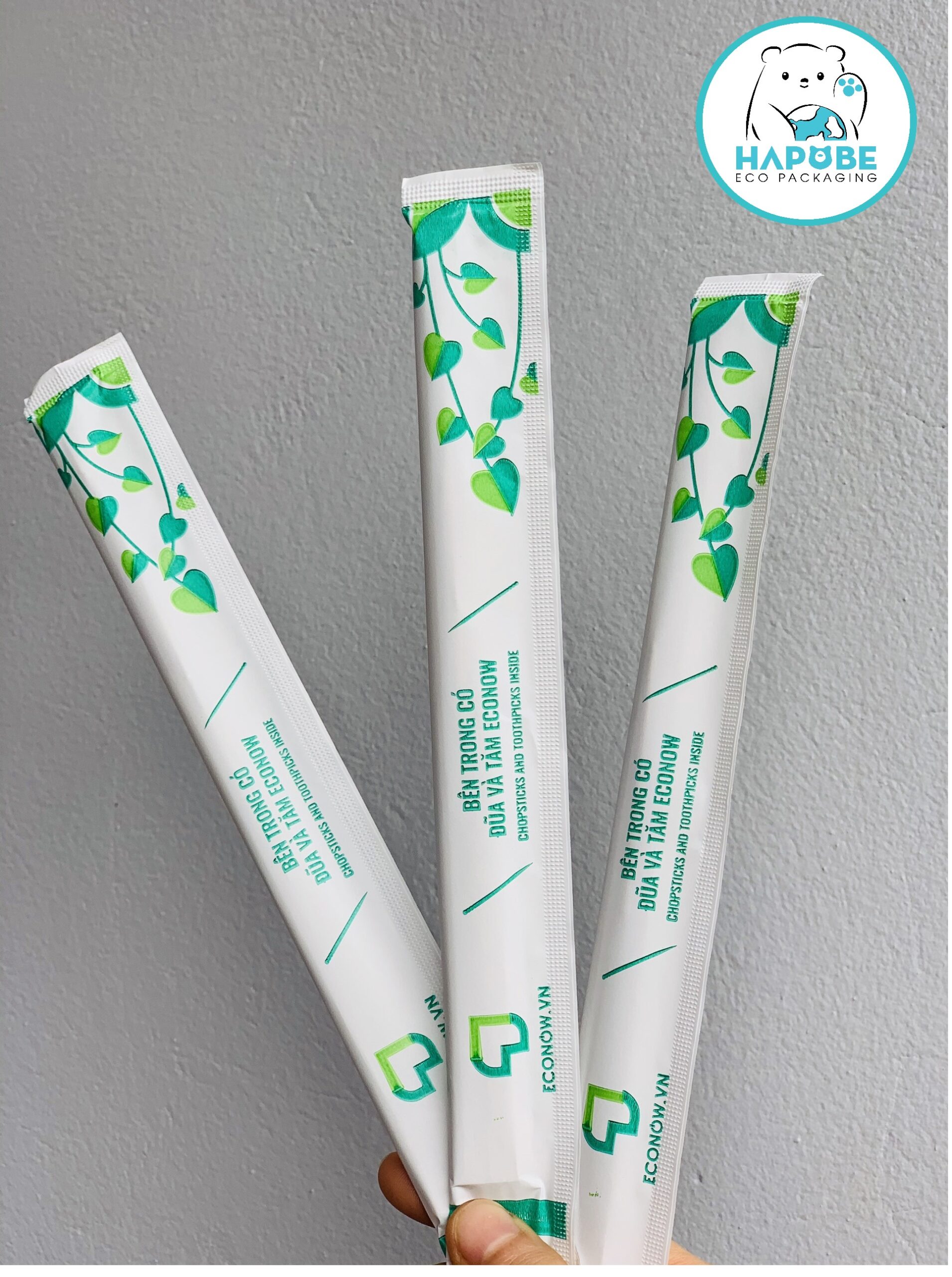 Đũa gỗ kèm tăm - Ảnh 5