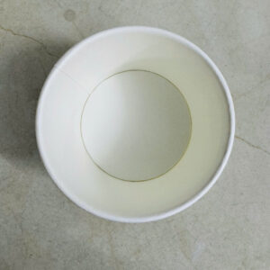 Alternative view of Tô Giấy 2PE Trắng 120ml Kèm Nắp