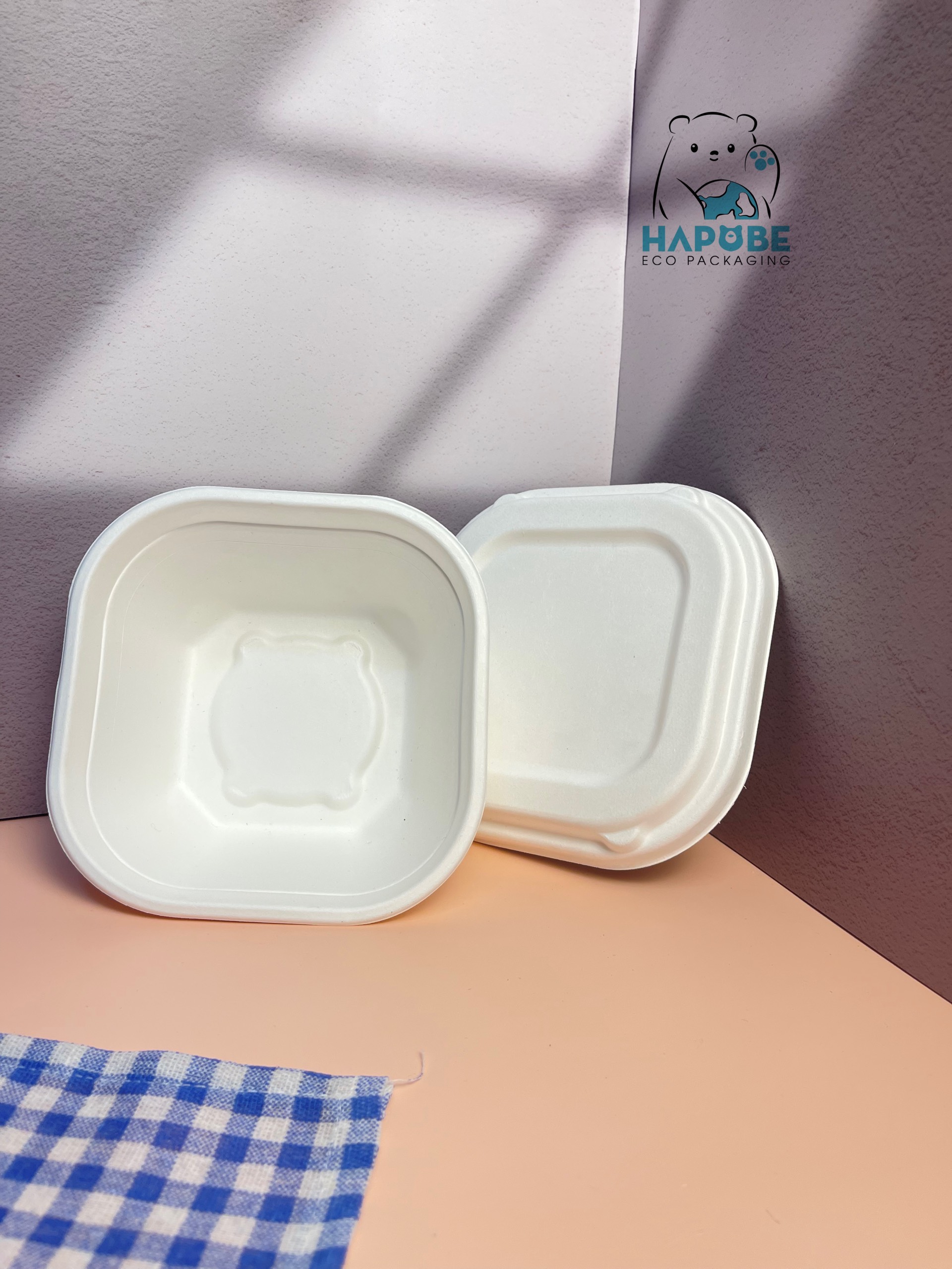 Bát Bã Mía Trắng Vuông 750ml