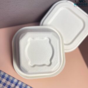 Alternative view of Bát Bã Mía Trắng Vuông 750ml