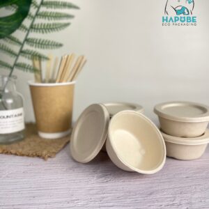 Cốc Bã Mía Nâu 3oz