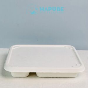 Alternative view of Hộp Bã Mía 4 Ngăn Trắng 1000ml