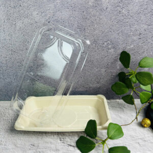 Alternative view of Khay Bã Mía Chữ Nhật Nâu